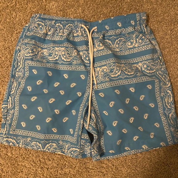 blue street ware shorts. - Picture 1 of 2